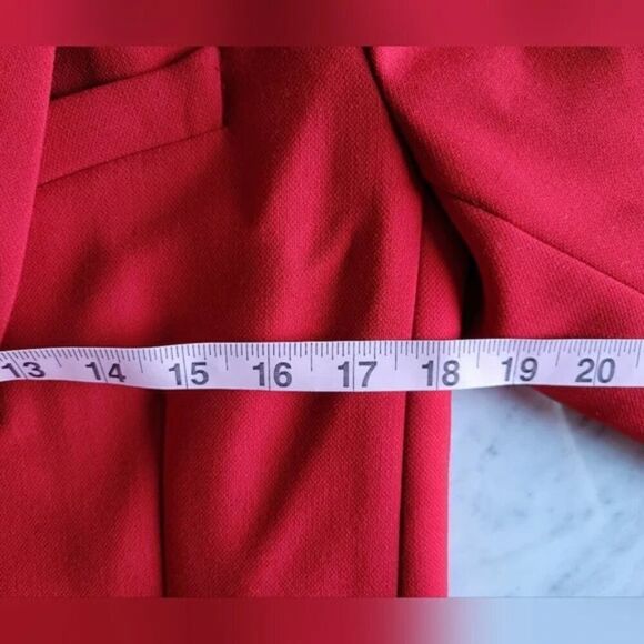 Ete Comme Hiver Paris Red Blazer NWT - small ($400) - Picture 14 of 14